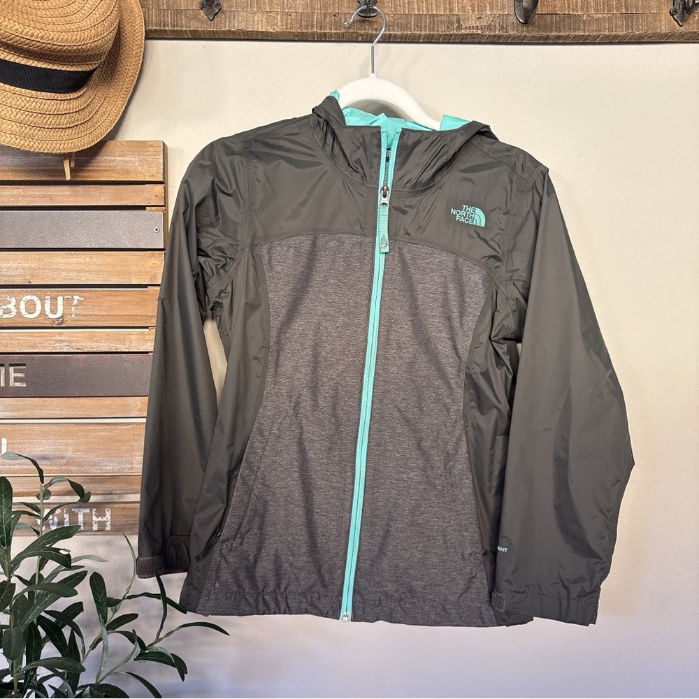 The North Face Kids Jacket - Gray and Black